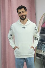 Prada Detaylı Premium Erkek Sweat