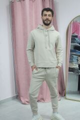 Premium İthal Eşofman Takımı – Kapüşonlu Üst + Jogger Alt